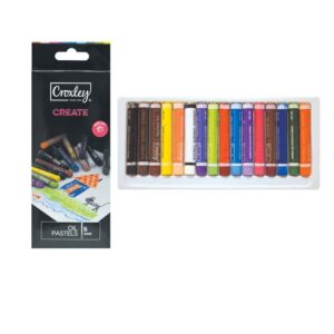 CROXLEY CREATE OIL PASTELS ROUND 8MM